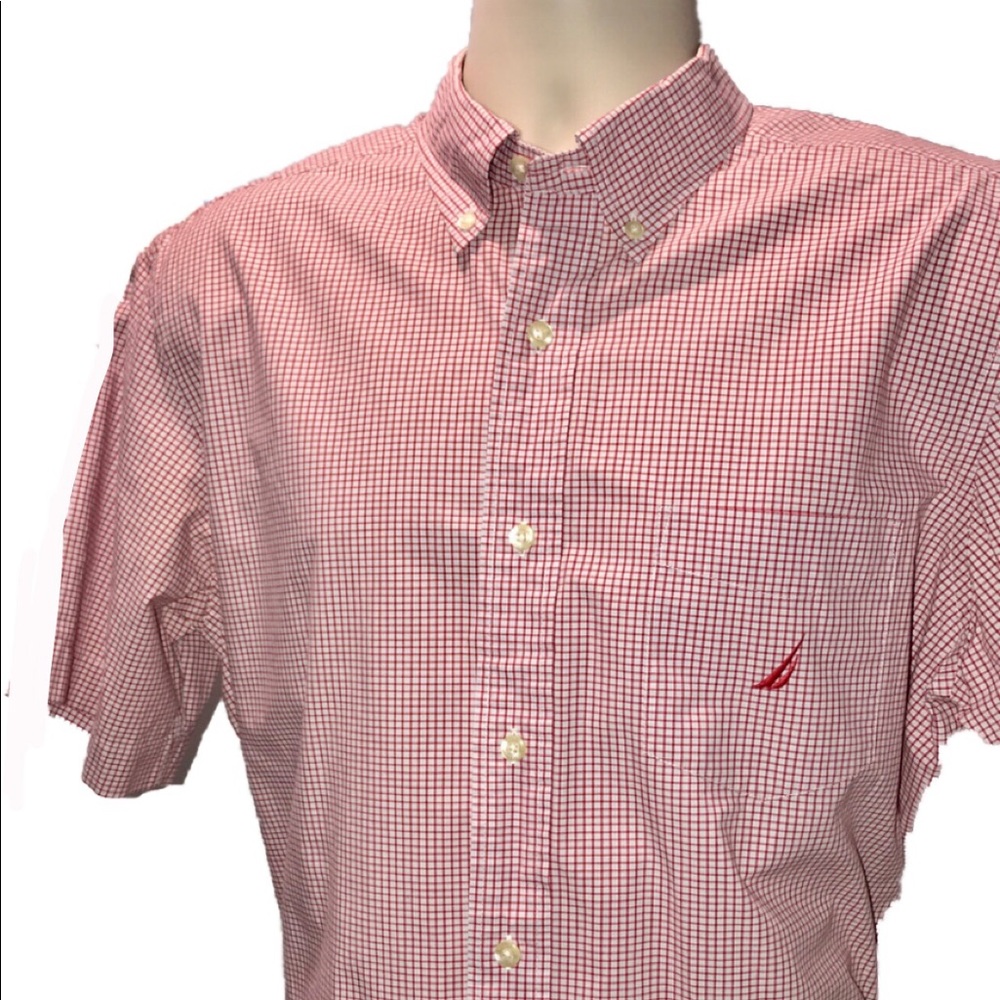 (NAUTICA) Short-Sleeve Button Down
